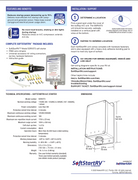 SoftStartRV Eliminate low power A/C starting problems product sheet