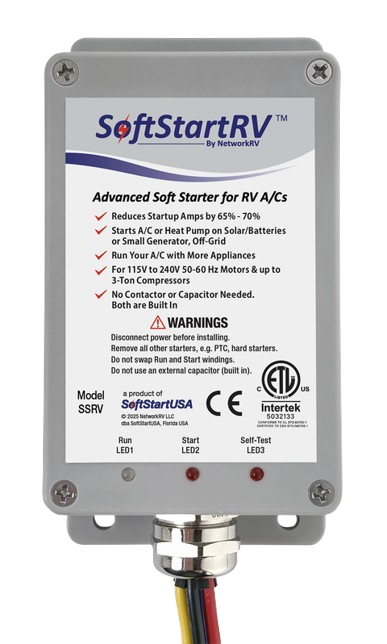 SoftStartRV™ – RV A/C Soft Start Controller For Air Conditioners And Heat Pump Units